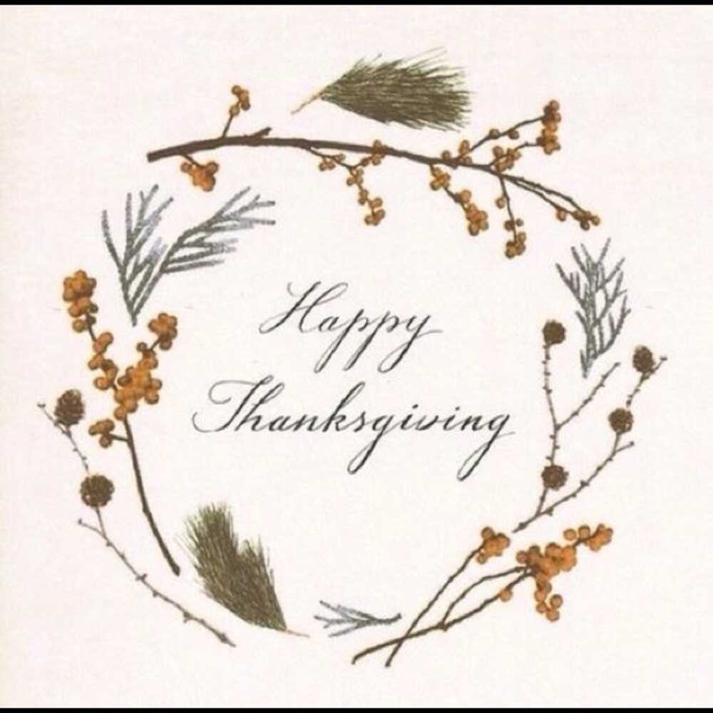 HAPPY THANKSGIVING 🍁🦃🍽